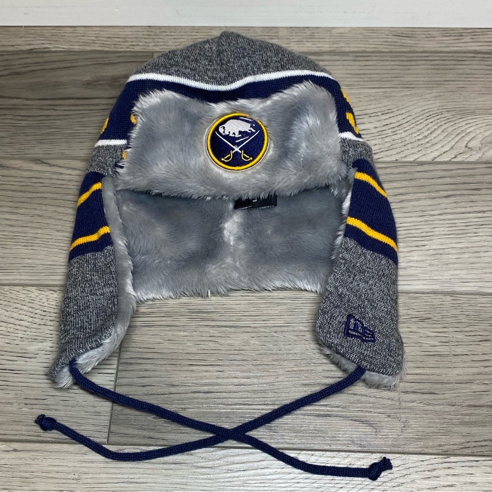 2 Buffalo Sabres NHL New Era Winter Hats Adult One Size Beanie Caps - Two Set - Picture 2 of 12